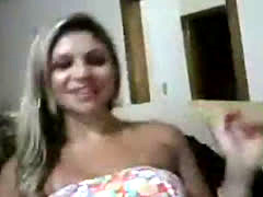 Dezinha Does A Webcam Show