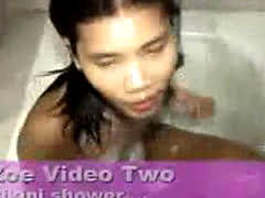 Asian Teen Shower & Blow Job