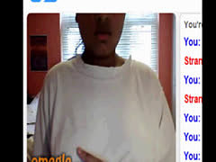 Black Girl In White Shirt Shows It All On Omegle