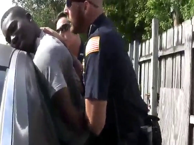 Gay porn black cops videos Serial Tagger gets caught in the Act