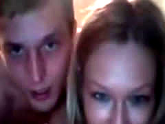 Web Chat Threesome With A Busty Blonde