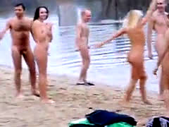 Skinnydipping Cfnm 2 - Naked Russian Couples Winte