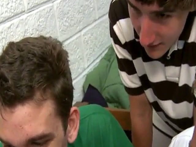 Straight students jizzed on during hazing