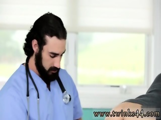 Nurse gives a boy physical exam and fucks him gay Doctors Double Dose