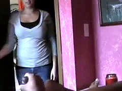 Chick Captures Her Boyfriend Jerking Off