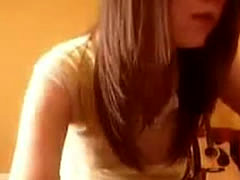 Cutie Strip On Webcam And Bate Jennyunseen