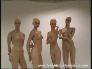 Naked alive mannequins