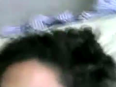 White Girlfriend In Interracial BJ Video