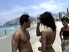 Tourist Girl In Brazil