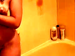 Small Titty Latina Teen Takes A Shower
