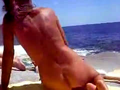 Perfect Ass At Nudist Beach