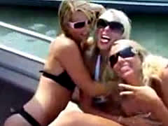 Party Girls At Boat