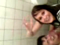 Danish Couple Fucking In A Public Bathroom